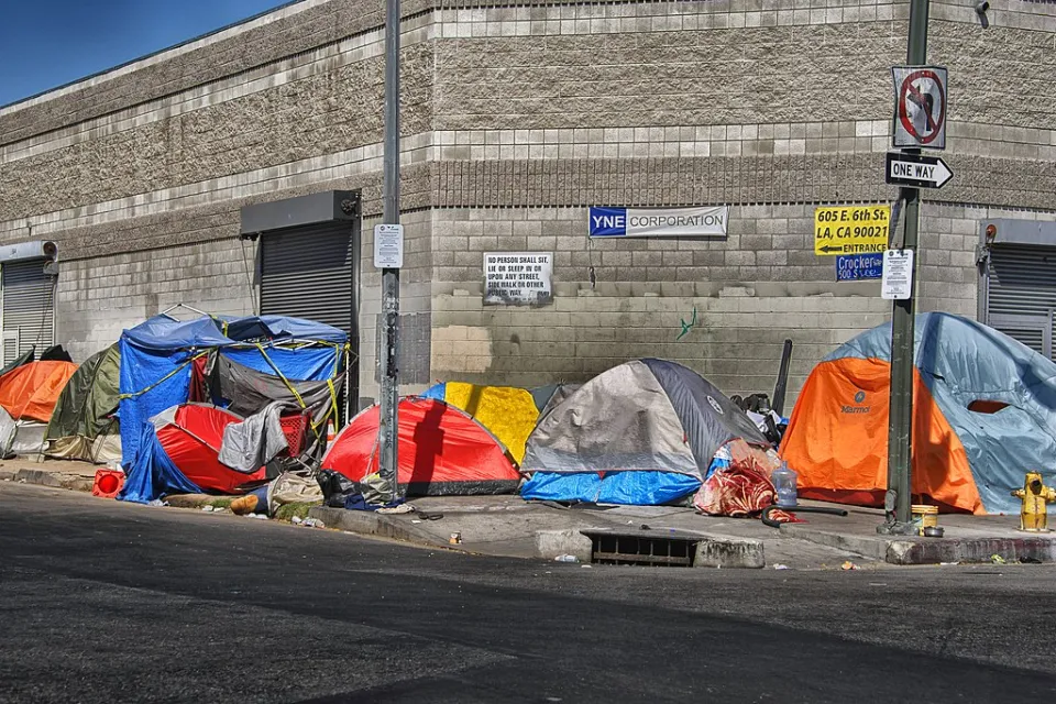 Skid Row Los Angeles